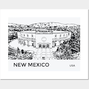 New Mexico State USA Posters and Art